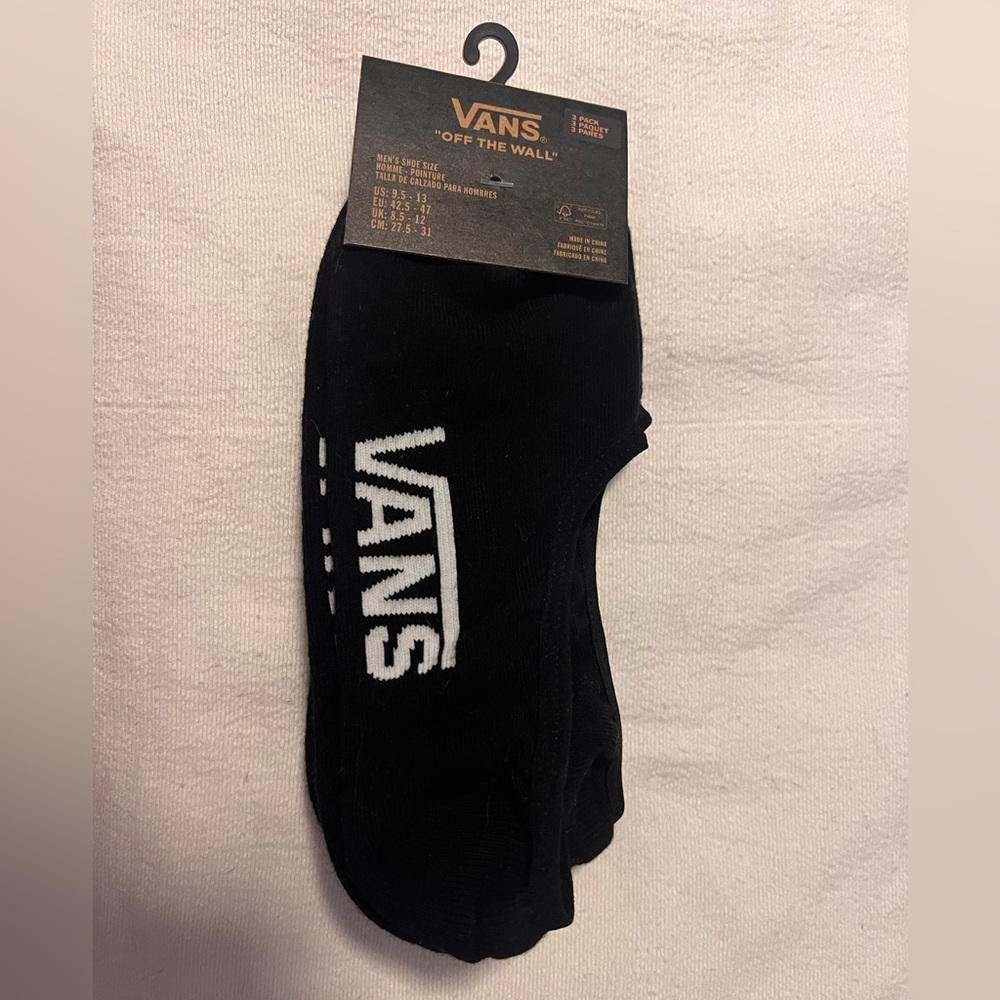Vans 3 pack no shoe socks
